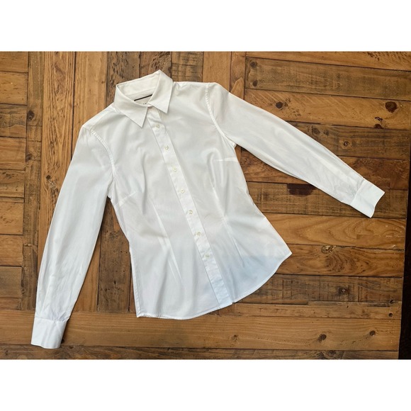 Pink Thomas Pink London Tops - Pink Thomas Pink London Sz: US 2 White Button Down Long Sleeve Shirt